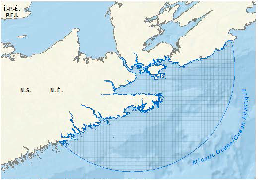 Map of the Port Hawkesbury pilot area